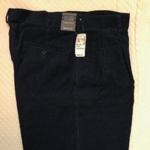 Jos. A Bank 36x29 New Navy Corduroy Pants